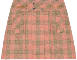 Order GUCCI 淡光格紋迷你裙 - 粉紅色 633226-ZAFIB-7920