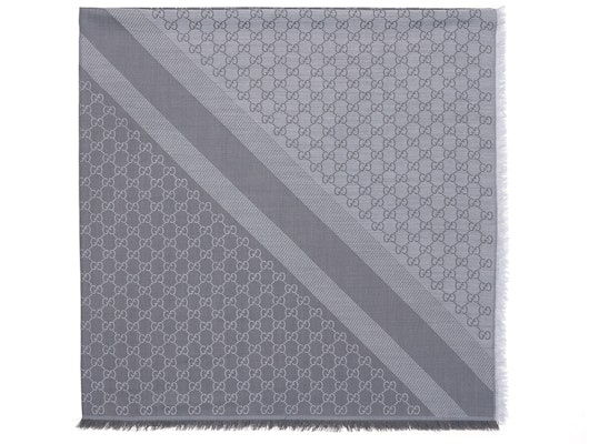 Bufanda Unisex GUCCI Gris Claro de Lana Edición para Parejas. 281942-3G704-1962 Order Bufanda Unisex GUCCI Gris Claro de Lana Edición para Parejas. 281942-3G704-1962