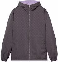 Gucci Light Purple Embroidered Hooded Zip-Up Jacket 795697-ZARAG-1088 Gucci Light Purple Embroidered Hooded Zip-Up Jacket 795697-ZARAG-1088