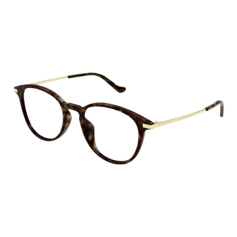 Order GUCCI Lightweight Acetate Round Optical Eyeglasses Brown . GG1466OA002