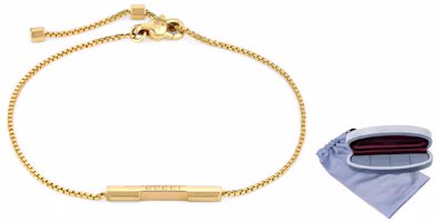 Order GUCCI Link to Love Gelang Bar Liontin Emas - Edisi Pasangan 662106-J8500-8000