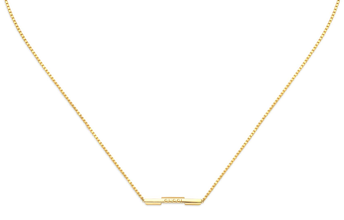 GUCCI Link to Love Gold Pendant Necklace Unisex Couple's Edition Gold. 662108-J8500-8000 圖 3
