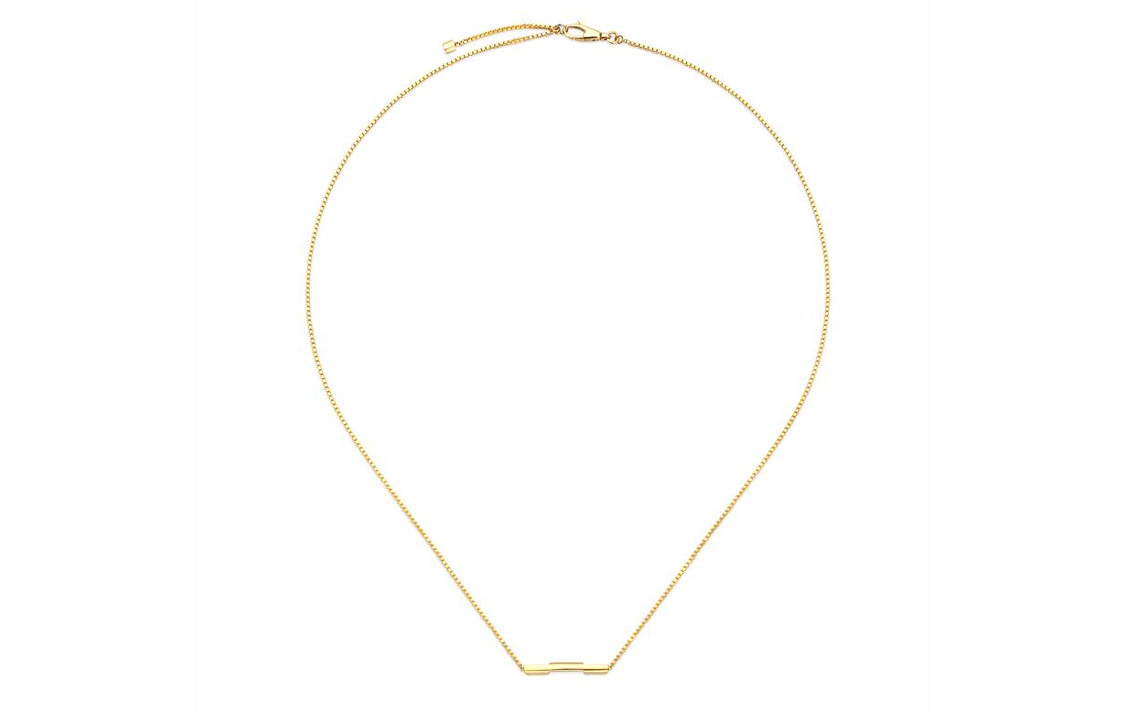 GUCCI Link to Love Gold Pendant Necklace Unisex Couple's Edition Gold. 662108-J8500-8000 圖 5