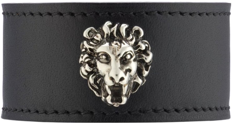GUCCI 獅頭真皮金屬手鏈 男女通用時尚飾品 729061-IAAAX-8127 Lookbook GUCCI 獅頭真皮金屬手鏈 男女通用時尚飾品 729061-IAAAX-8127