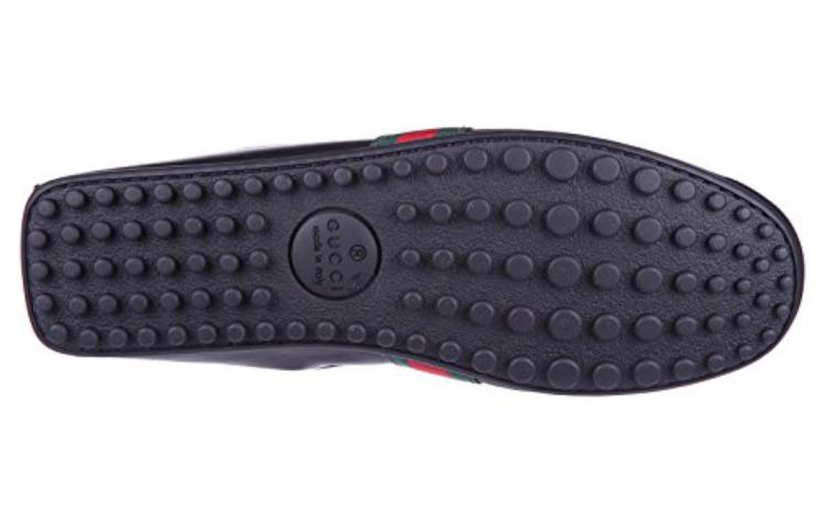 Details for 古驰乐福鞋'黑色舒适' 407411-BTRE0-1060