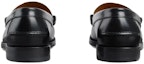 Shop Gucci Loafer 'Hitam Fesyen Runcing' 738470-AABXZ-1045