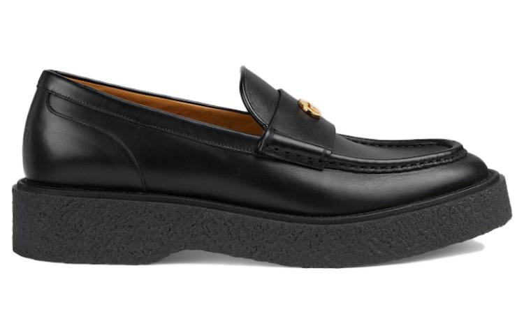 Order GUCCI古馳 牛皮革 百搭舒適 樂福鞋 男款 黑色