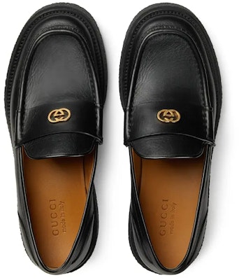 Gucci Loafer 'Black Leather' 759274-AABVN-1000 Shop Gucci Loafer 'Black Leather' 759274-AABVN-1000