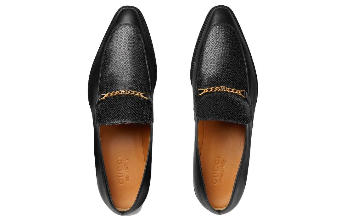 Shop Gucci Loafer ''Zwart Leren Comfort'' 749269-AAB94-1000