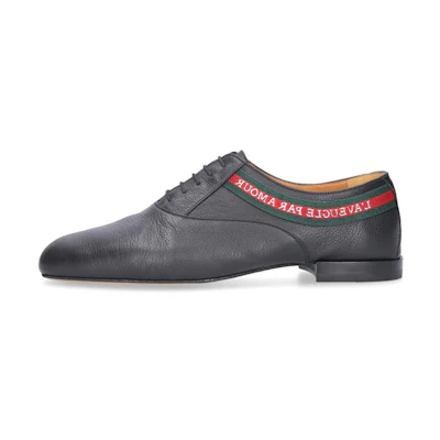 Gucci Loafer 'Black Leather Print'