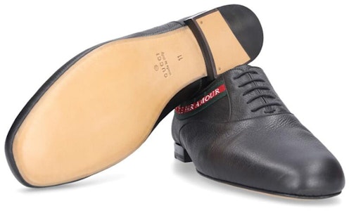 GUCCI 古驰 皮革印花樂福鞋 黑色 Shop GUCCI 古驰 皮革印花樂福鞋 黑色