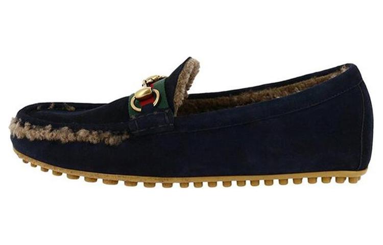 Gucci Loafer 'Blue Comfort Velvet Lining' 497114-BND10-4086