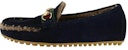 Gucci Loafer 'Blue Comfort Velvet Lining' kasut baldu biru selesa. 497114-BND10-4086