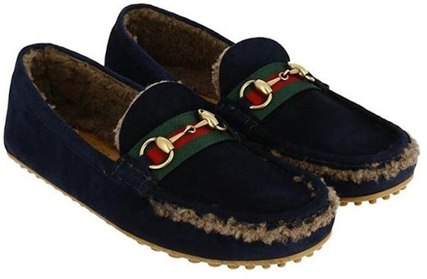 Gucci Loafer 'Blue Comfort Velvet Lining' 497114-BND10-4086 Shop Gucci Loafer 'Blue Comfort Velvet Lining' 497114-BND10-4086