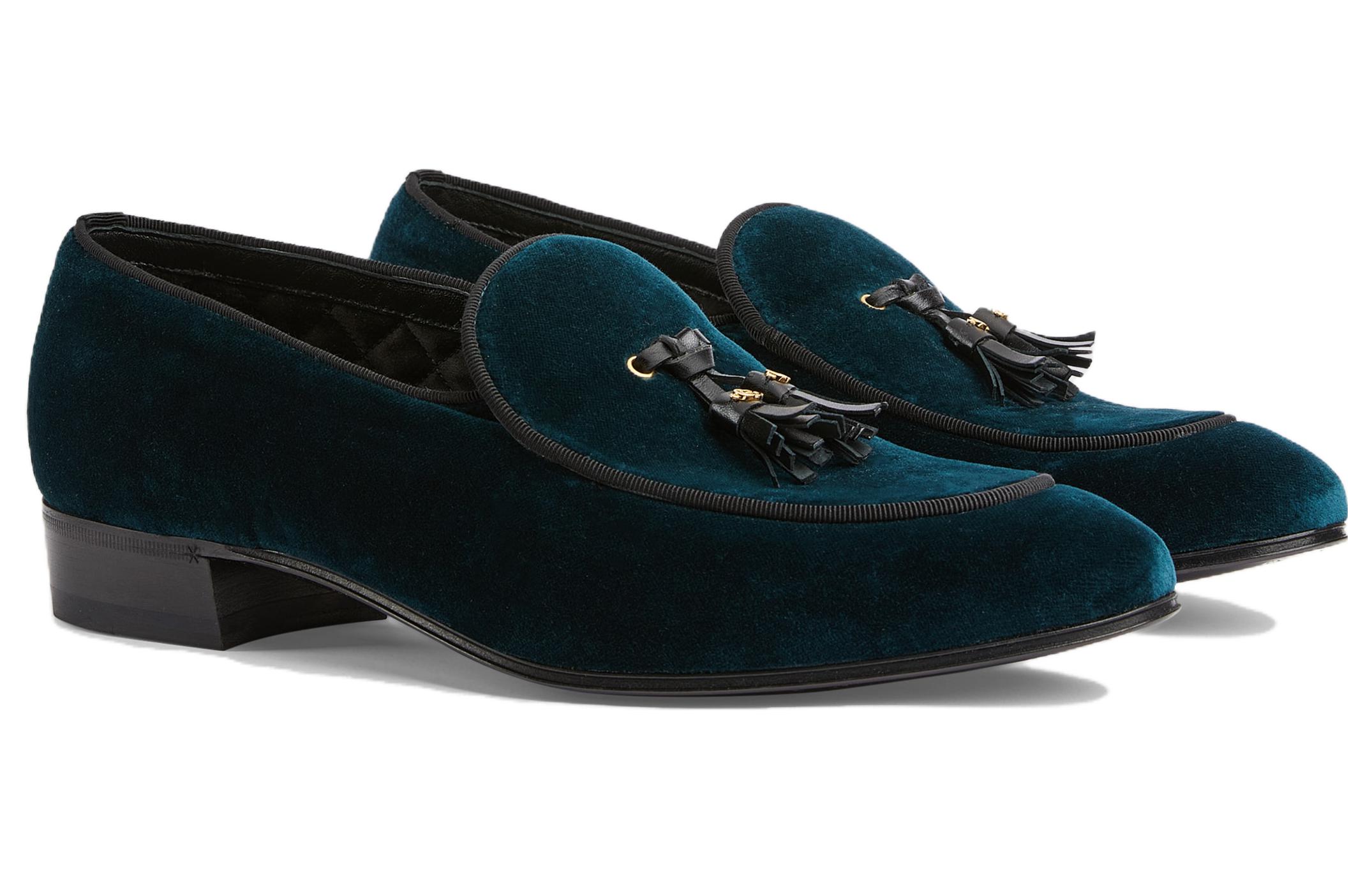 Order Gucci Loafer 'Biru Suede' 771086-FACL8-4441