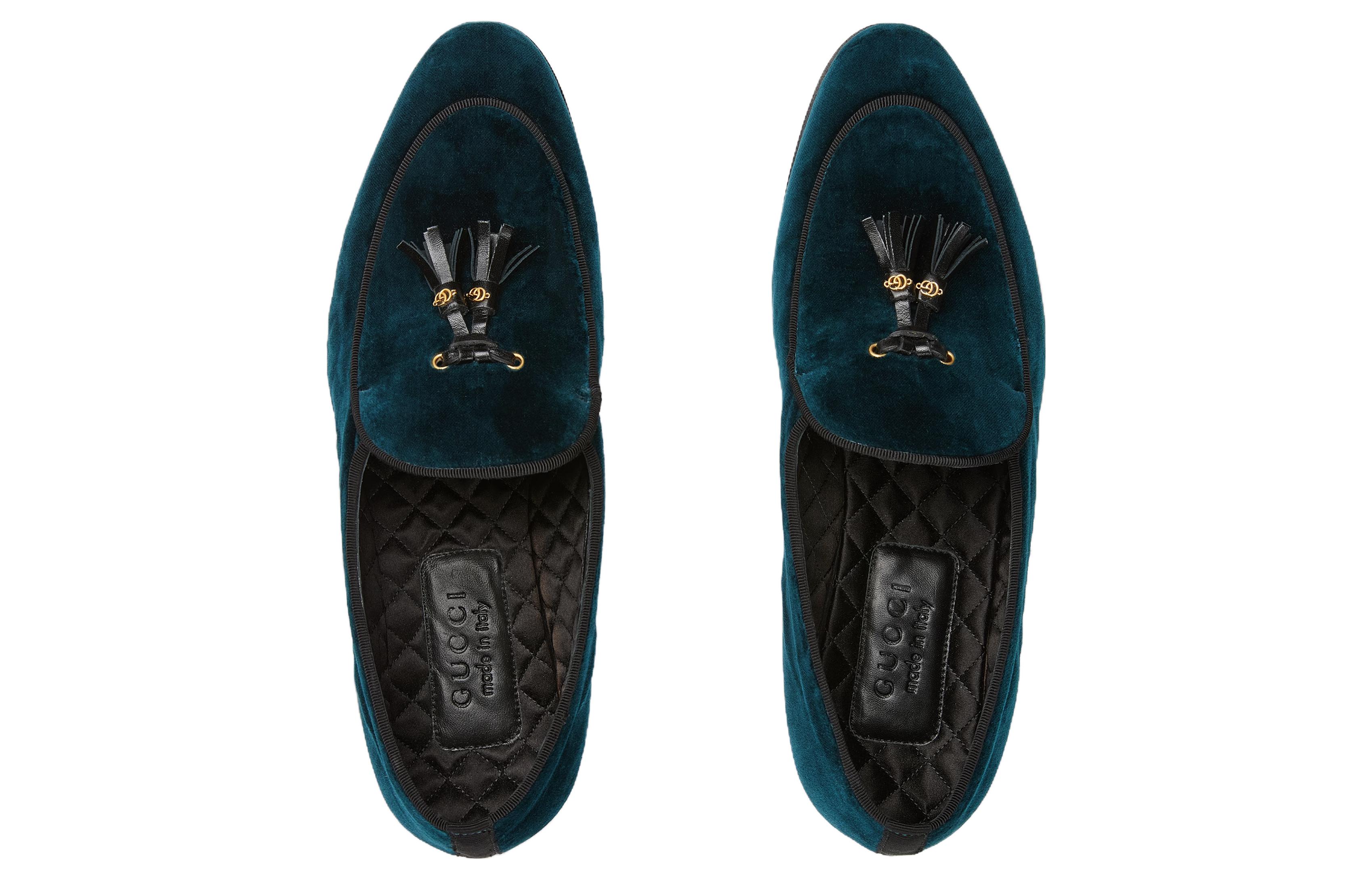 Lookbook Gucci Loafer 'Biru Suede' 771086-FACL8-4441