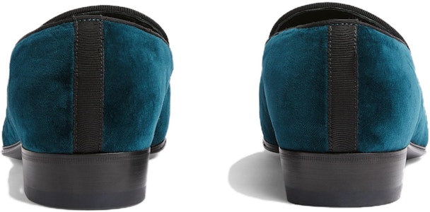 Gucci 蓝色麂皮乐福鞋 771086-FACL8-4441 Shop Gucci 蓝色麂皮乐福鞋 771086-FACL8-4441