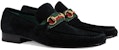 Loafer Gucci 'Keselesaan Fesyen Hitam' 757771-AACML-1097