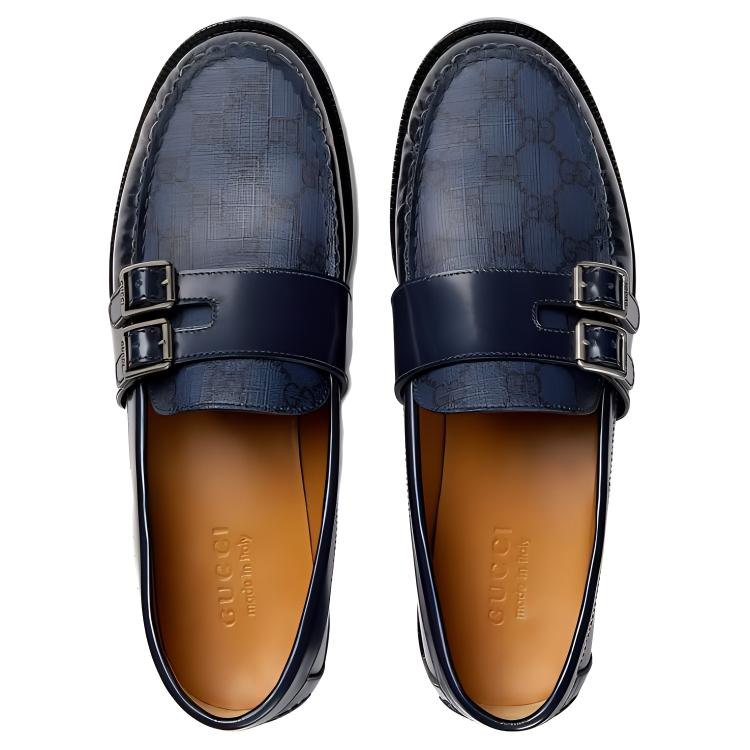 Gucci Loafer 'Deep Navy' 圖 4