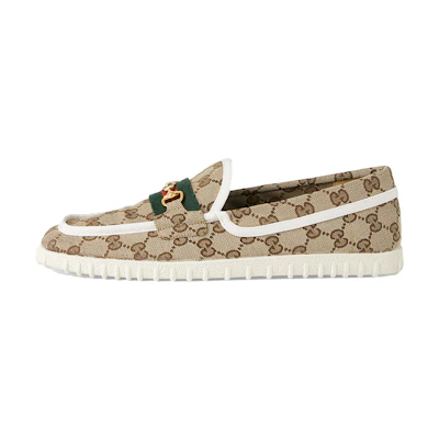 Gucci GG Supreme Driving Shoes 'Neutrals'