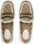 Shop Kasut Memandu Gucci GG Supreme 'Warna Neutral' 655516-2HK70-9794