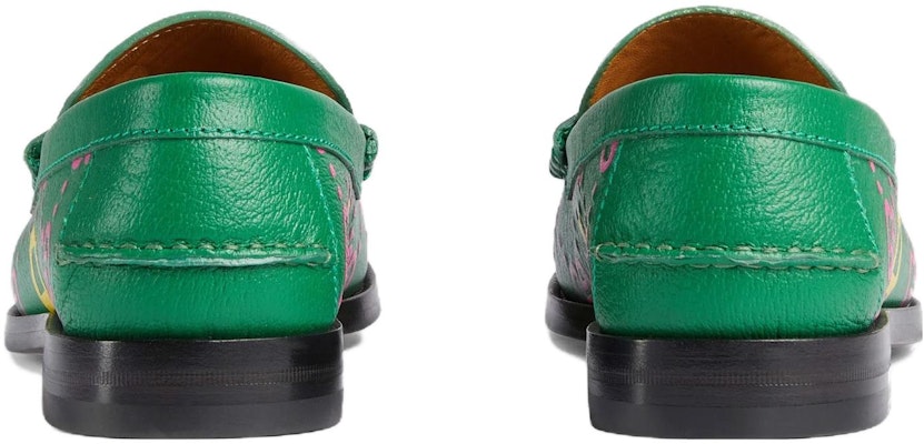 GUCCI古馳時尚圓頭樂福鞋男款綠色 Purchase GUCCI古馳時尚圓頭樂福鞋男款綠色