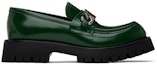 Order Gucci Loafer 'Hijau Hitam' 752093-DS800-3154
