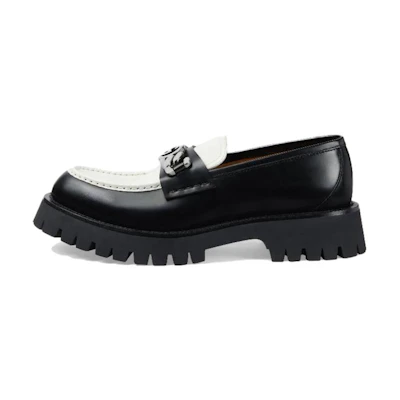 Gucci Loafer 'Interlocking G - Black Off White'