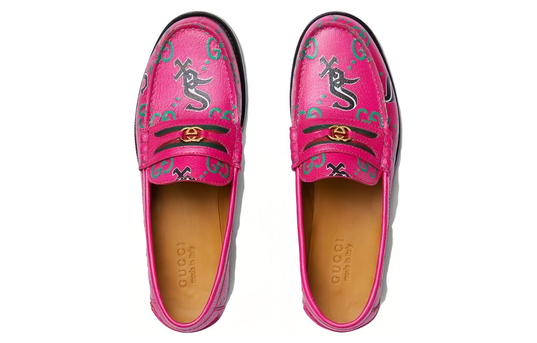 Lookbook Gucci Loafer 'Merah Muda' 722160-AABIH-8651