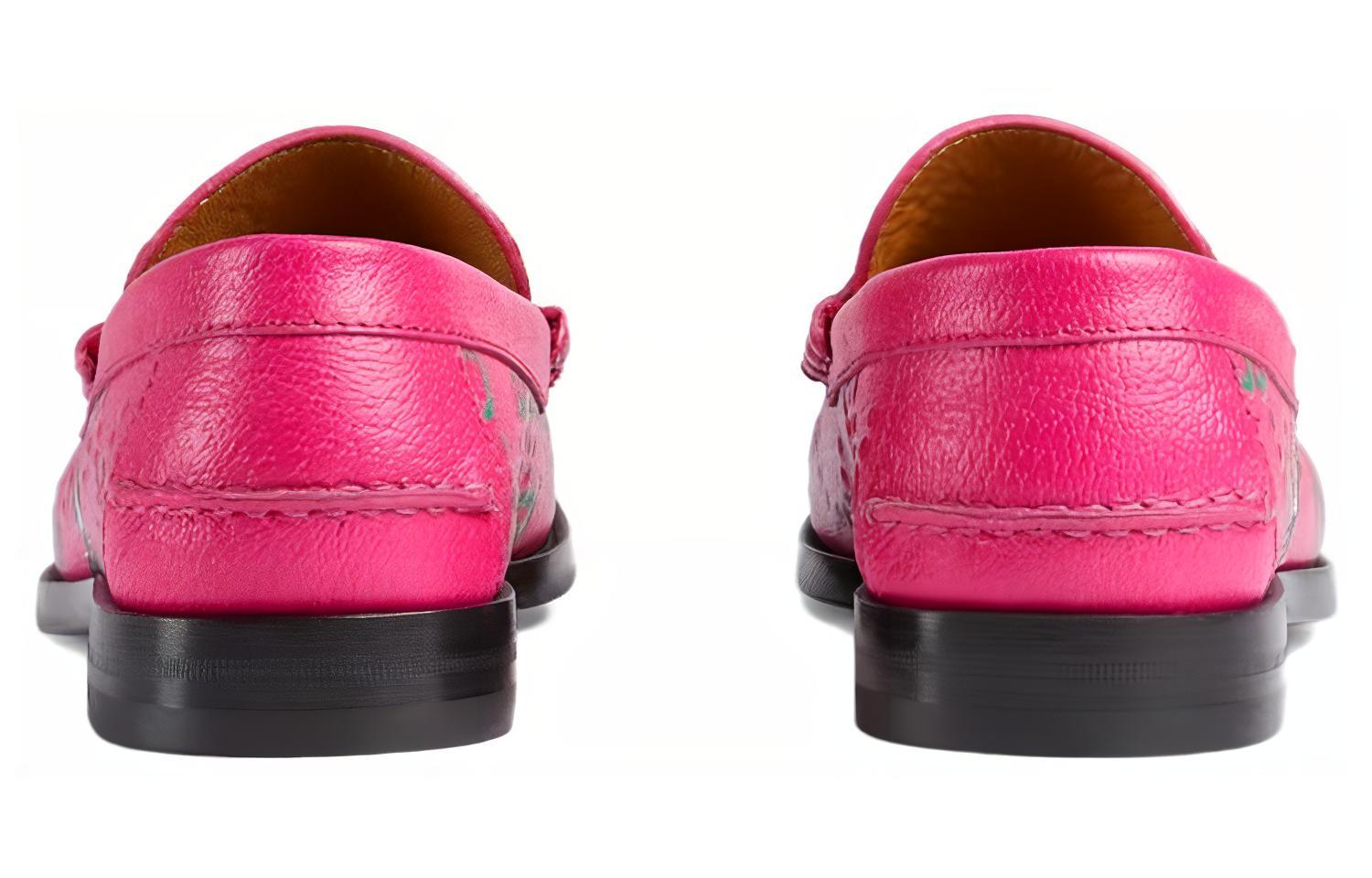 Shop Gucci Loafer 'Merah Muda' 722160-AABIH-8651