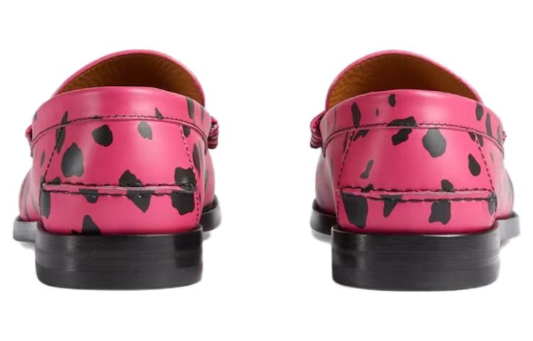 Shop グッチ ピンクローファー (Gucci Pinku Rōfā) 723176-AABIF-8568