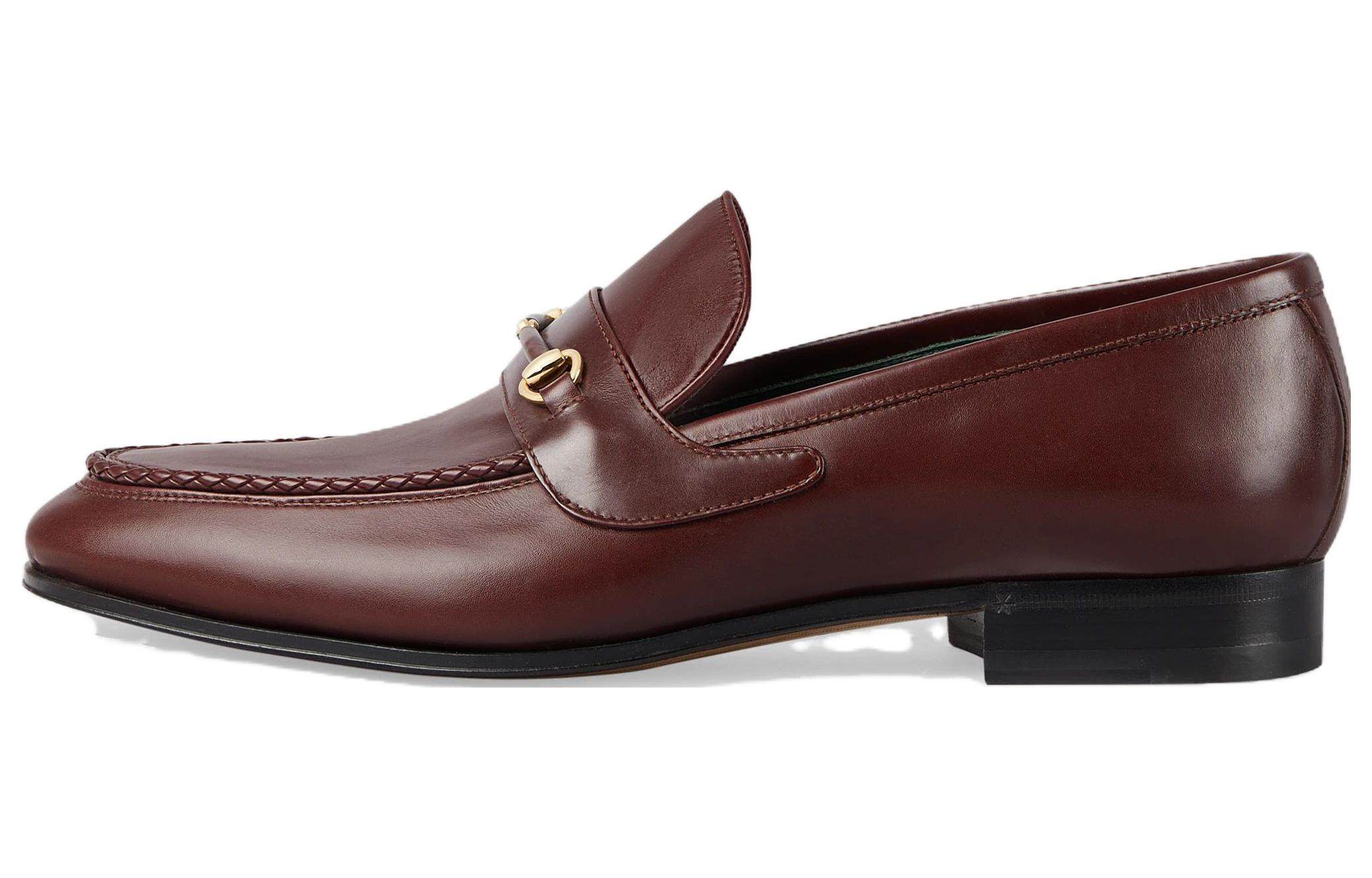 Buy グッチ ローファー 赤茶 (Gucci Ro-fa- Akacha) 757765-AACFH-6101