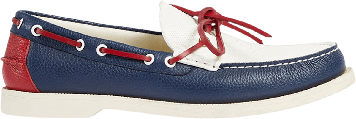 Gucci Loafer 'White Blue Red' 745968-AAB6P-4141 Buy Gucci Loafer 'White Blue Red' 745968-AAB6P-4141