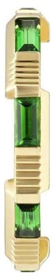 GUCCI Logo 18k Gold Unisex Couple Ring - Gold/Green. YBC662256002 Purchase GUCCI Logo 18k Gold Unisex Couple Ring - Gold/Green. YBC662256002