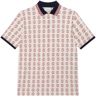 Gucci Logo Berjalur Polo Lengan Pendek Merah - 575221-XJBAH-9744 Buy Gucci Logo Berjalur Polo Lengan Pendek Merah - 575221-XJBAH-9744