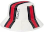 Order Sombrero de Cubo GUCCI Logo Lona Unisex Estilo Pareja Blanco. 7885614HBAG