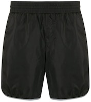 Gucci Logo Cotton Shorts Black 599552-XHABX-1082 Gucci Logo Cotton Shorts Black 599552-XHABX-1082