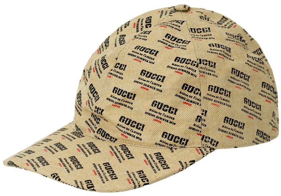 gucci-logo-embellished-beige-cotton-linen-baseball-cap-unisex-brown-200035-4-hd-66-9274
