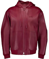 Gucci Logo Embroidered Hooded Zip-Up Bomber Jacket Red 793170-XNA2F-6207 Gucci Logo Embroidered Hooded Zip-Up Bomber Jacket Red 793170-XNA2F-6207