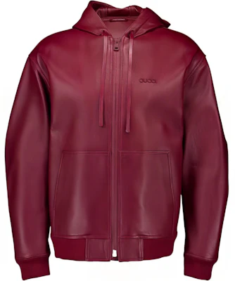 Chaqueta Bomber con Capucha y Logo Bordado Gucci Roja 793170-XNA2F-6207 Buy Chaqueta Bomber con Capucha y Logo Bordado Gucci Roja 793170-XNA2F-6207
