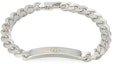 Order GUCCI 字母雕刻925純銀手鍊 情侶款 中性款 - 銀色 774054J84008106