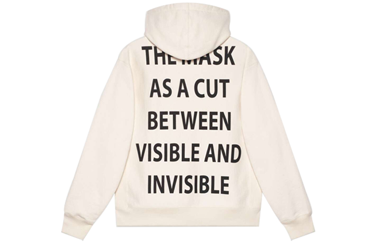 Gucci Logo Print Oversized Hoodie Unisex White 569828-XJBTR-9911