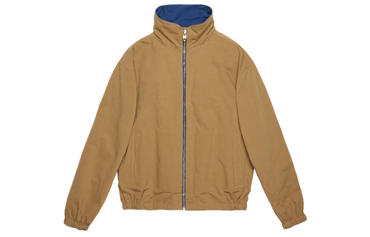 GUCCI Logo Print Reversible Jacket Blue 618902-ZAEOM-4207 圖 3