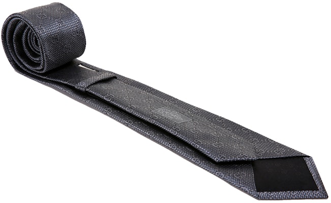 GUCCI Logo Print Silk Tie for Men - Grey 408865-4E002-1263 Shop GUCCI Logo Print Silk Tie for Men - Grey 408865-4E002-1263