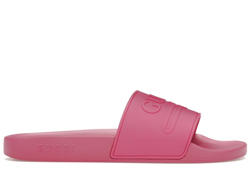 Gucci Logo Rubber Slide 'Fuchsia' 522887-JCZ00-5516