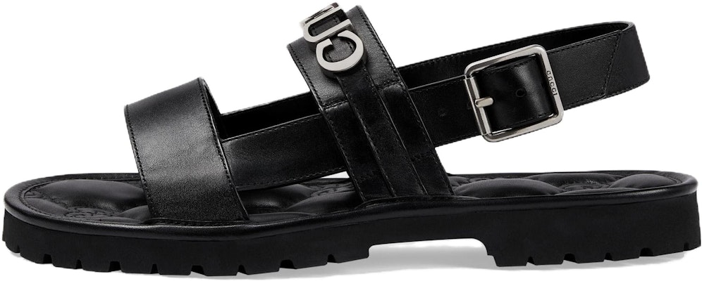 Gucci Logo Sandal 'Black' 744977-DTN00-1000 Buy Gucci Logo Sandal 'Black' 744977-DTN00-1000