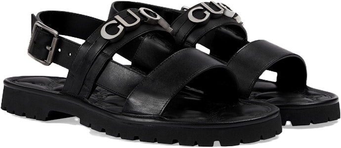 Gucci Selipar Getah GG 'Hitam' 744977-DTN00-1000 Lookbook Gucci Selipar Getah GG 'Hitam' 744977-DTN00-1000