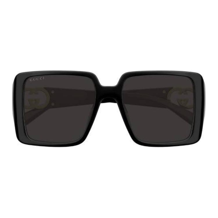 GUCCI Logo Square Sunglasses Unisex Couple Style in Black. GG1692SA001 圖 4