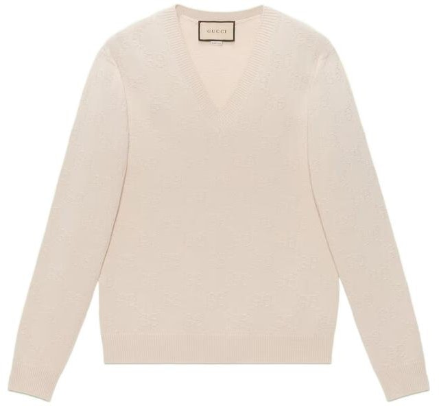 gucci-love-parade-fw-22-beige-logo-v-neck-wool-sweater-692867-xkccj-9200