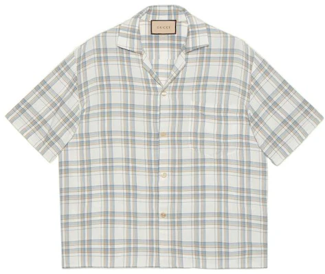 GUCCI Love Parade SS22 Camisa Cuadros Manga Corta Blanco Marfil (). 685946-ZAIKH-9738 Buy GUCCI Love Parade SS22 Camisa Cuadros Manga Corta Blanco Marfil (). 685946-ZAIKH-9738
